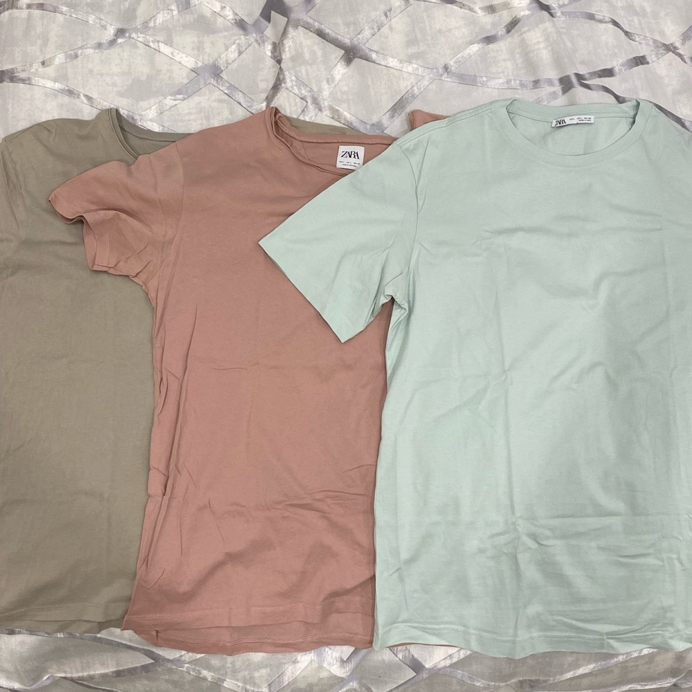 Men’s Zara Basic Tees